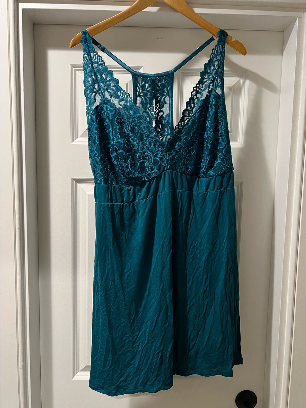 Soma Lace-Front Chemise Nightdress (XXL)